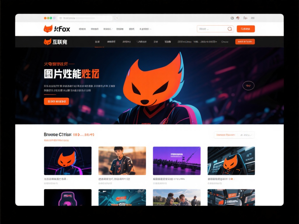 火狐电竞主页图片精选:提升视觉体验的最佳选择 在互联网平台上,高质量的图片虽然重要,但加载速度却